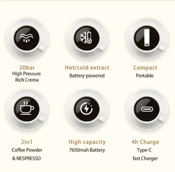 Portable Espresso Coffee Maker