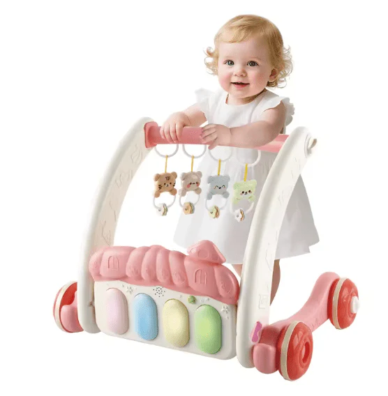 Kids Game 2-in-1 Baby Gym With Walker
