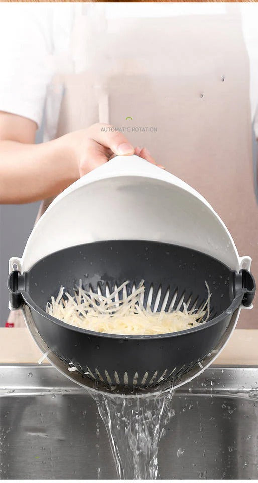 Wet Basket Vegetable Cutter & Strainer
